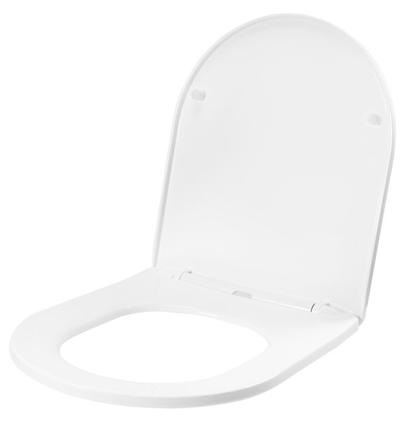 Toilet seat UF FLAT WHITE CARLO