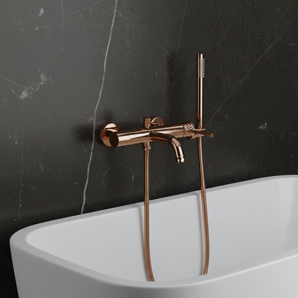 Bathroom faucet Rea Lungo Diamond Copper
