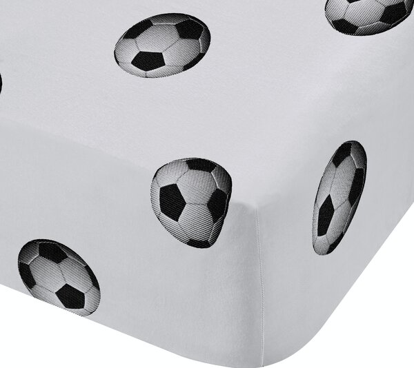 Catherine Lansfield Football Bed Linen Fitted Sheet Multi