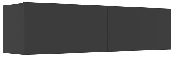 TV Cabinet Black 120x30x30 cm Engineered Wood