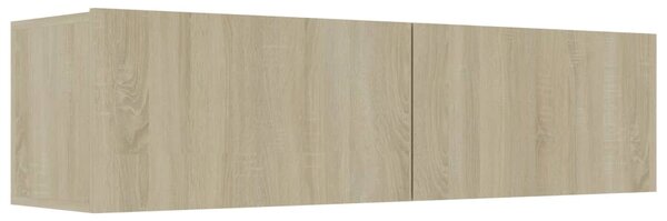 TV Cabinet Sonoma Oak 120x30x30 cm Engineered Wood