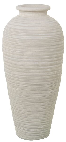 Vase Alexandra House Living White Ceramic 28 x 60 cm