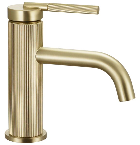 Bathroom faucet Rea Argon Brush Gold low