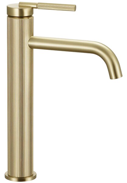 Bathroom faucet Rea Argon Brush Gold high