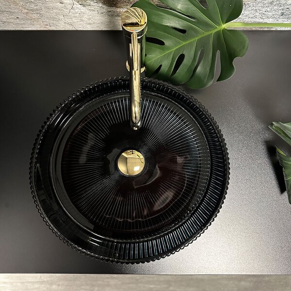 Countertop washbasin Rea Ingrid Black