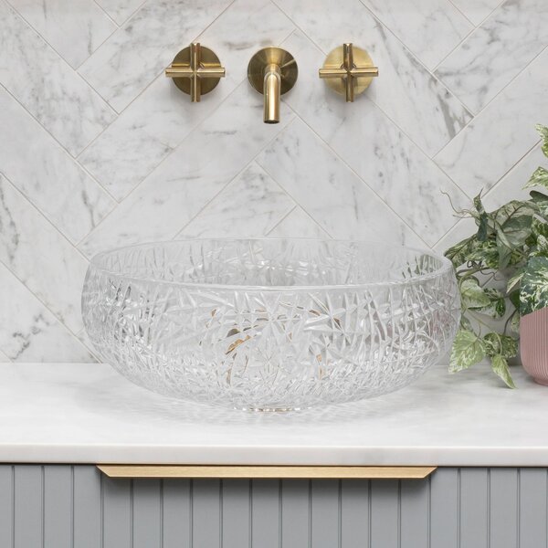 Countertop washbasin REA ICE CRISTAL