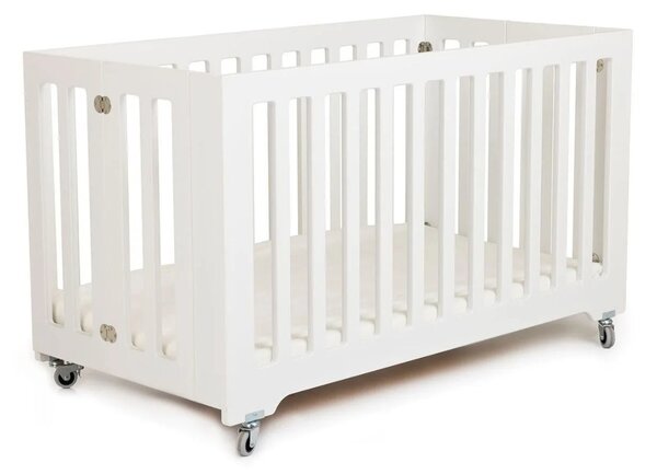 Caploonba Folding MDF Crib 60x120cm - White