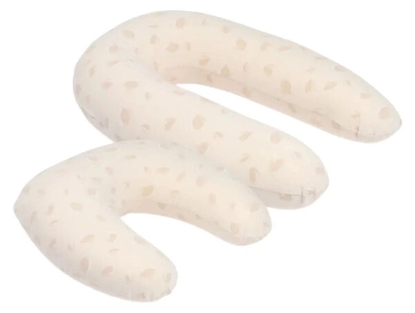 Doomoo Twisty 2-in-1 Petals Pregnancy Pillow - Latte