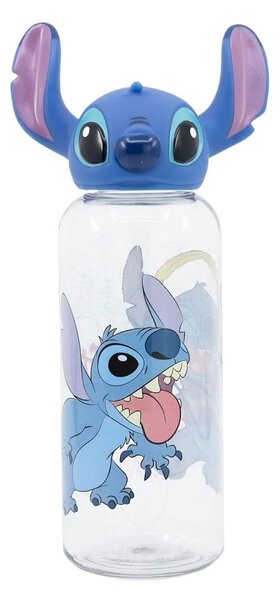 Disney Stitch Flowers 3D Figurine Bottle 560ml