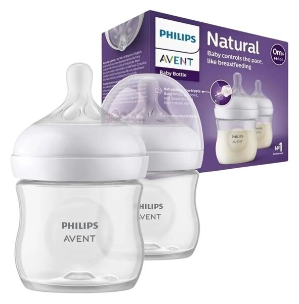 Philips Avent Natural Response PP Bottle Set 125ml Pack of 2