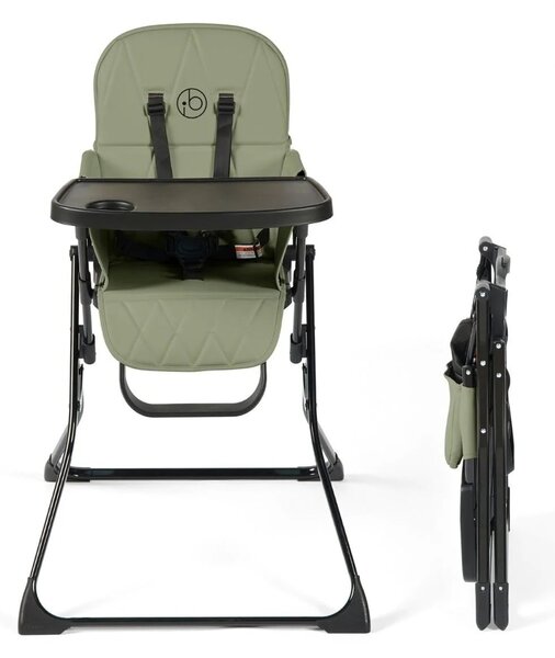 Ickle Bubba Flip Magic Fold Highchair - Sage Green