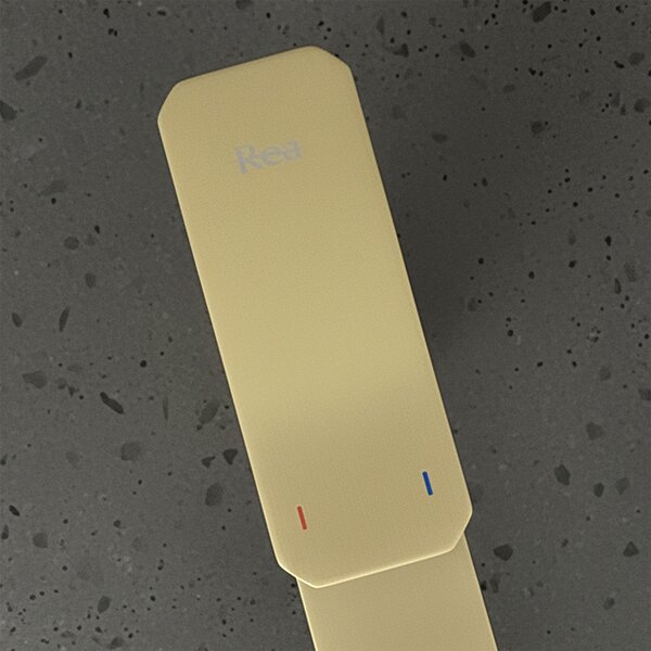 Bathroom faucet Rea Arlo Brush Gold