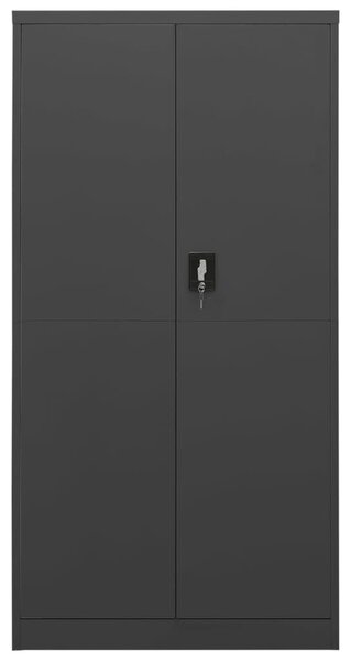 Locker Cabinet Anthracite 90x40x180 cm Steel