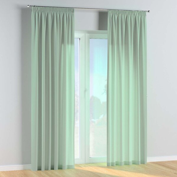 Pencil pleat curtains