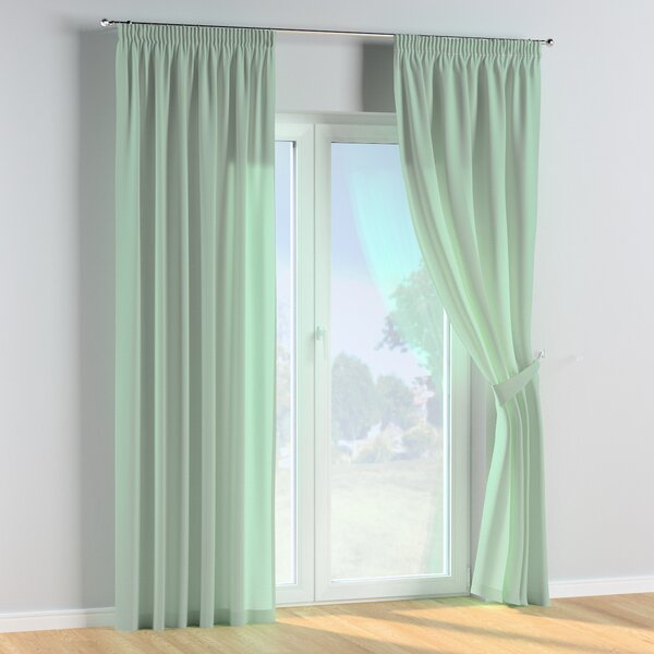 Pencil pleat curtains