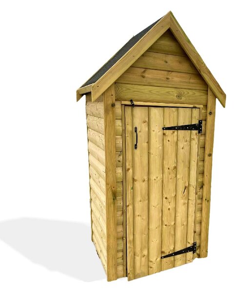 Glendive Wooden Garden Tool Shed In Natural