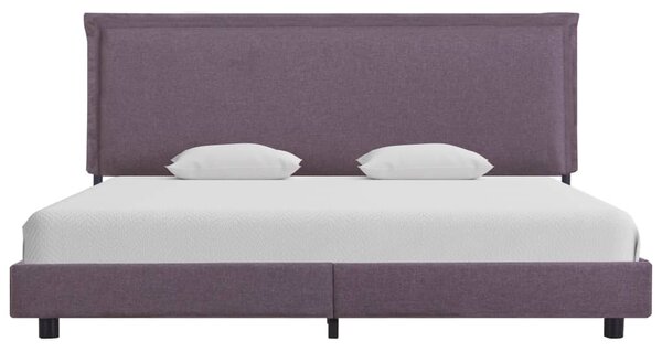 Bed Frame without Mattress Taupe Fabric 150x200 cm King Size