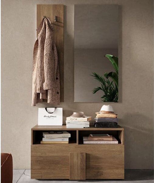 Jining Wooden Hallway Furniture Set In Mercure