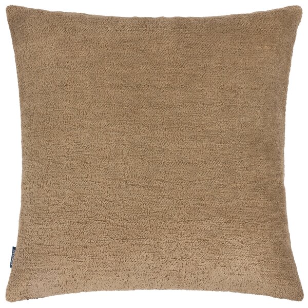 Nellim Boucle Textured 60cm x 60cm Filled Cushion Biscuit