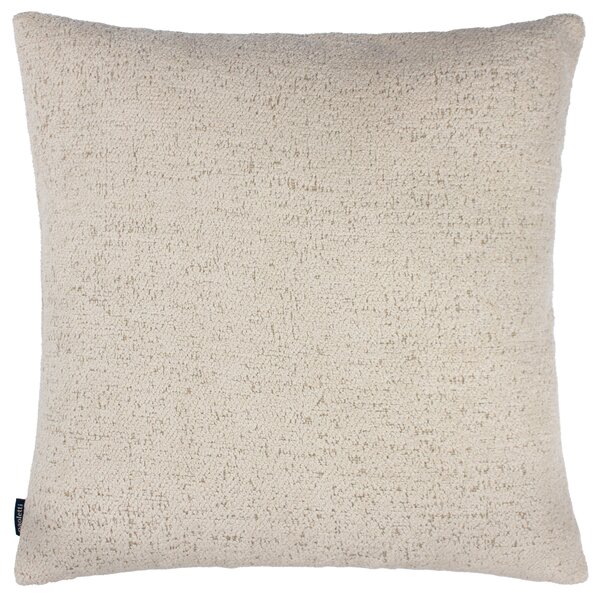 Nellim Boucle Textured 60cm x 60cm Filled Cushion Natural