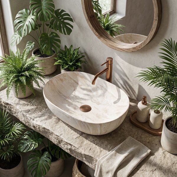 Countertop Basin Rea Amelia Kallisto 48