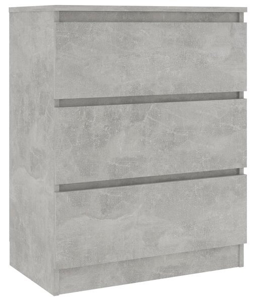 Sideboard Concrete Grey 60x35x76 cm Engineered Wood