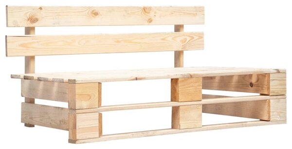 Garden Pallet Bench Wood