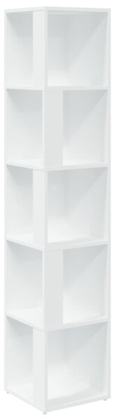 Corner Cabinet White 33x33x164.5 cm Engineered Wood