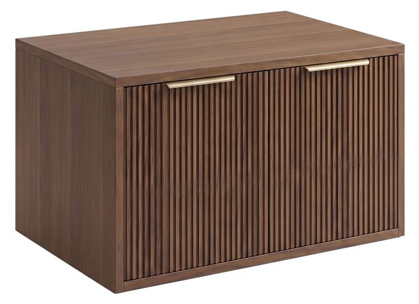 Bathroom vanity cabinet Rea Core 60cm Brown