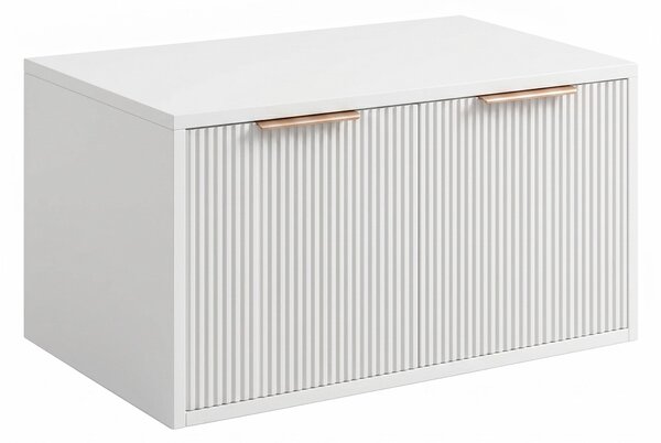 Bathroom vanity cabinet Rea Core 80cm White