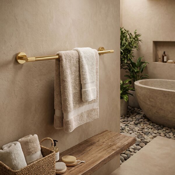 Bathroom hanger 6603 Modern Gold