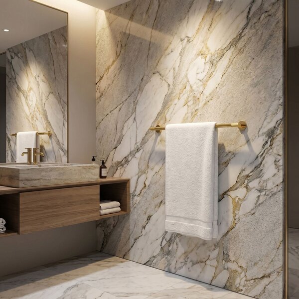 Bathroom hanger 6603 Modern Gold