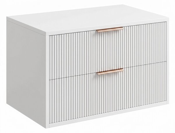 Bathroom vanity cabinet Rea Mono 80cm White