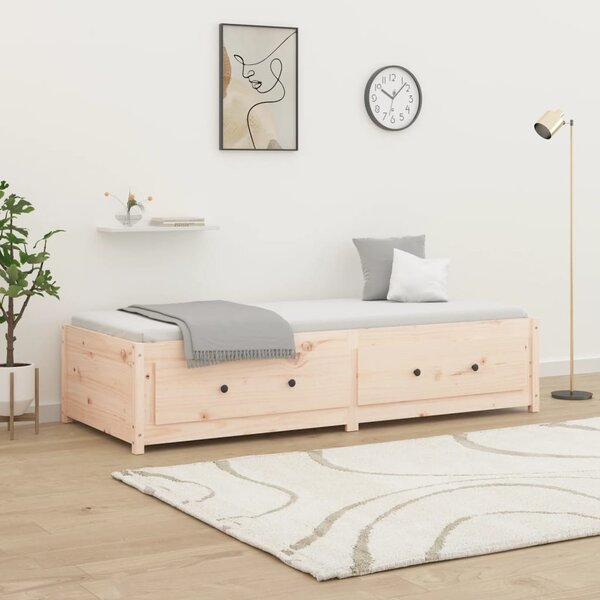 Day Bed 75x190 cm Small Single Solid Wood Pine