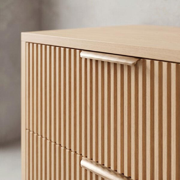 Bathroom vanity cabinet Rea Mono 80cm Beige