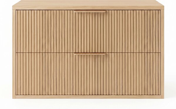 Bathroom vanity cabinet Rea Mono 80cm Beige