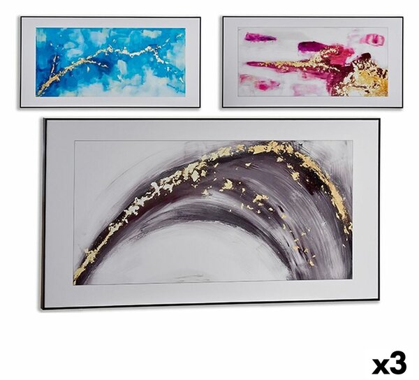 Canvas Abstract 61,5 x 3 x 121 cm (3 Units)