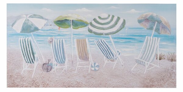 Painting Canvas Beach 120 x 3,5 x 60 cm