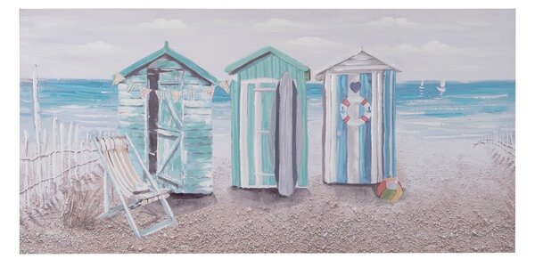 Painting Canvas Beach 120 x 3,5 x 60 cm