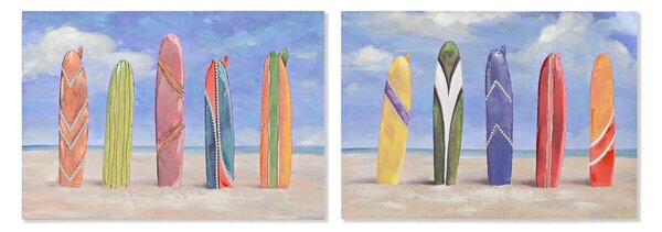 Painting Home ESPRIT Surf 100 x 3 x 70 cm (2 Units)