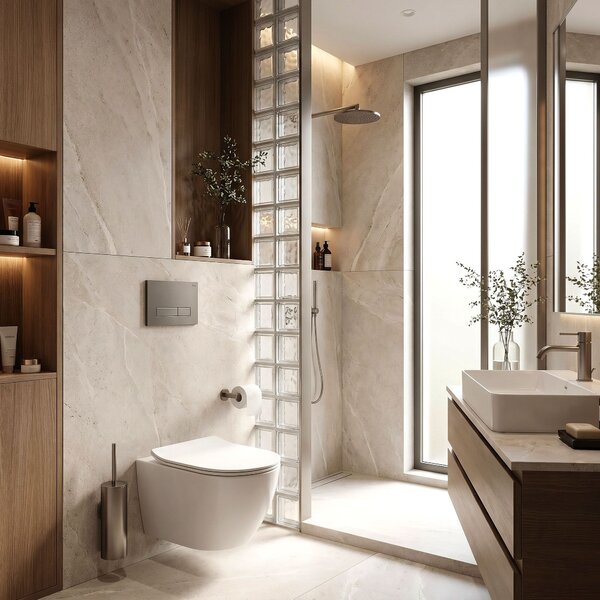 Toilet Flush Button Rea HD K011A-Q and Slim 024N Titan