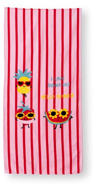 Little Dreams Baby Girl Towel - Red