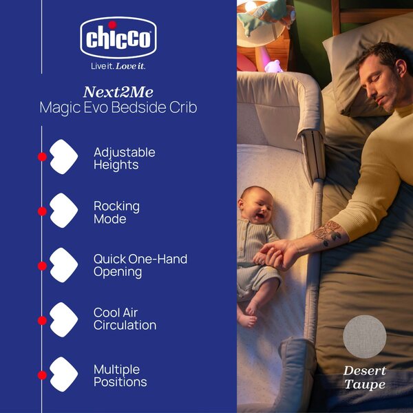 Chicco Next2Me Magic Evo Bedside Crib