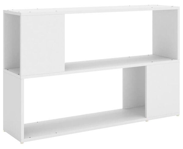 Book Cabinet White 100x24x63 cm Engineered Wood