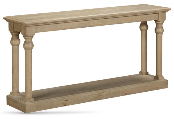 Chilton 160cm Wooden Console Table - Rustic Oak