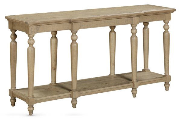 Chilton 165cm Wooden Console Table - Rustic Oak