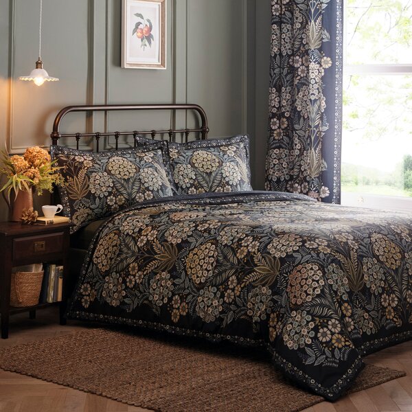 Appletree Evelina Duvet Cover Bedding Set Navy