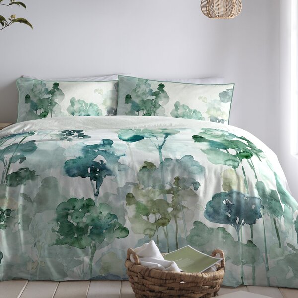 Appletree Malia Duvet Cover Bedding Set Green