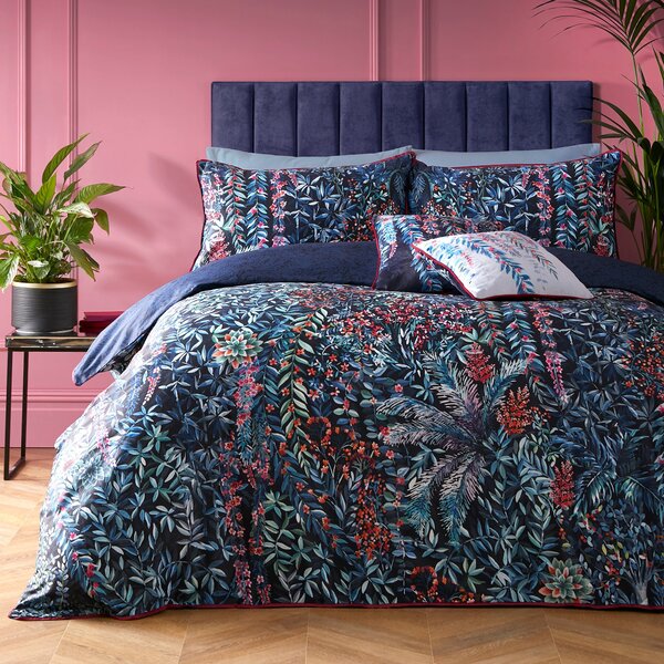 Soiree Tessa Duvet Cover Bedding Set Navy