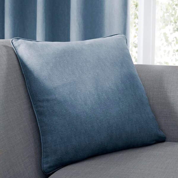 Fusion Sorbonne 43cm x 43cm Filled Cushion Blue